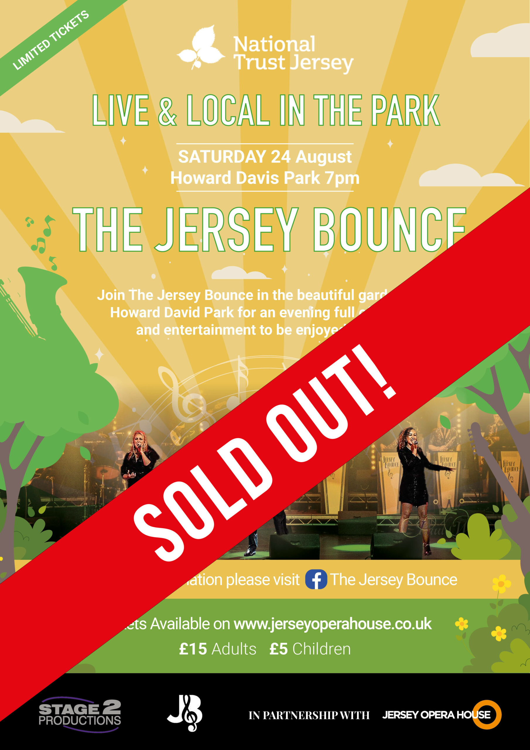 Featured image of The Jersey Bounce – Live and Local in the Park